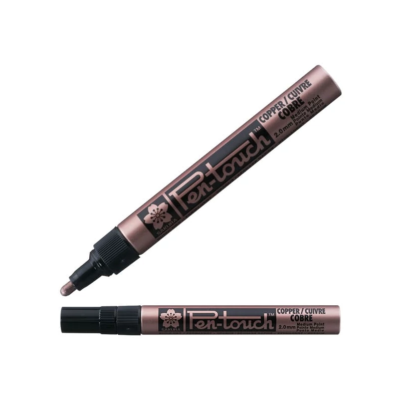 Sakura Pen-Touch lakkfilc, medium (2 mm) - copper