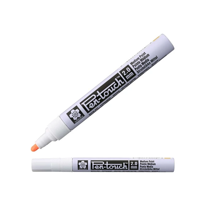 Sakura Pen-Touch lakkfilc, medium (2 mm) - fluo orange