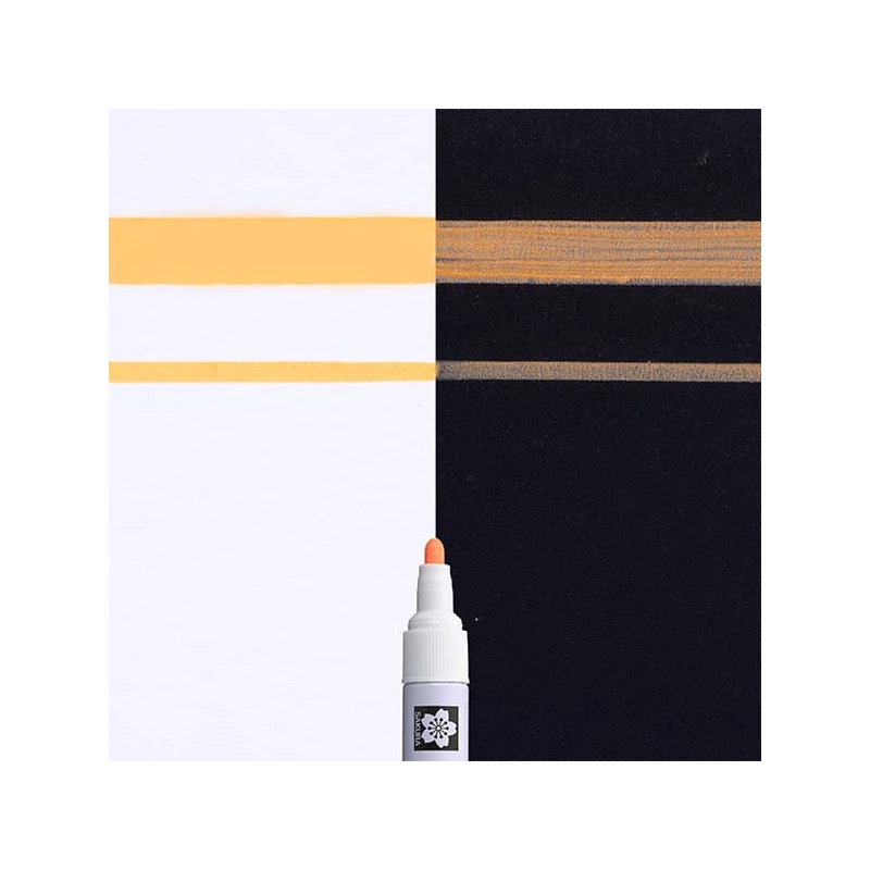 Sakura Pen-Touch lakkfilc, medium (2 mm) - fluo orange