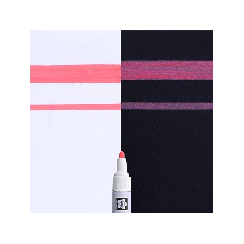 Sakura Pen-Touch lakkfilc, medium (2 mm) - fluo red
