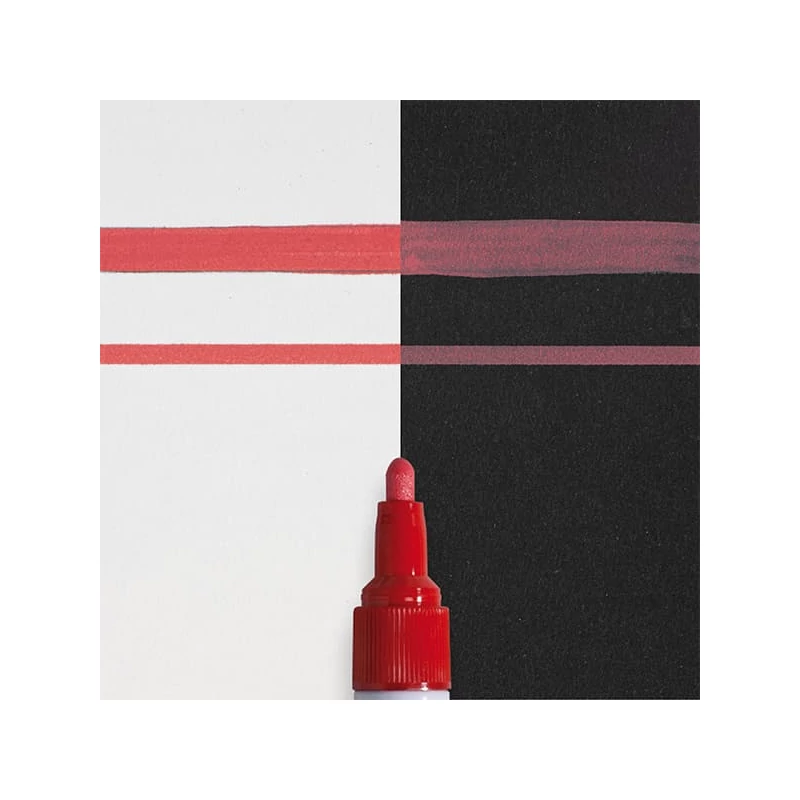 Sakura Pen-Touch lakkfilc, medium (2 mm) - red