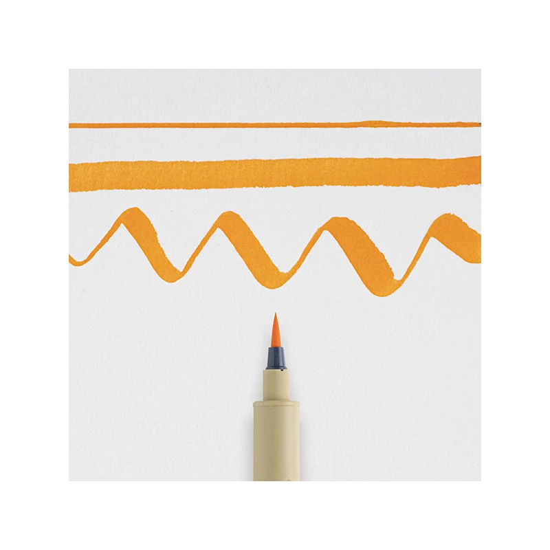 Sakura Pigma Brush ecsetfilc - orange