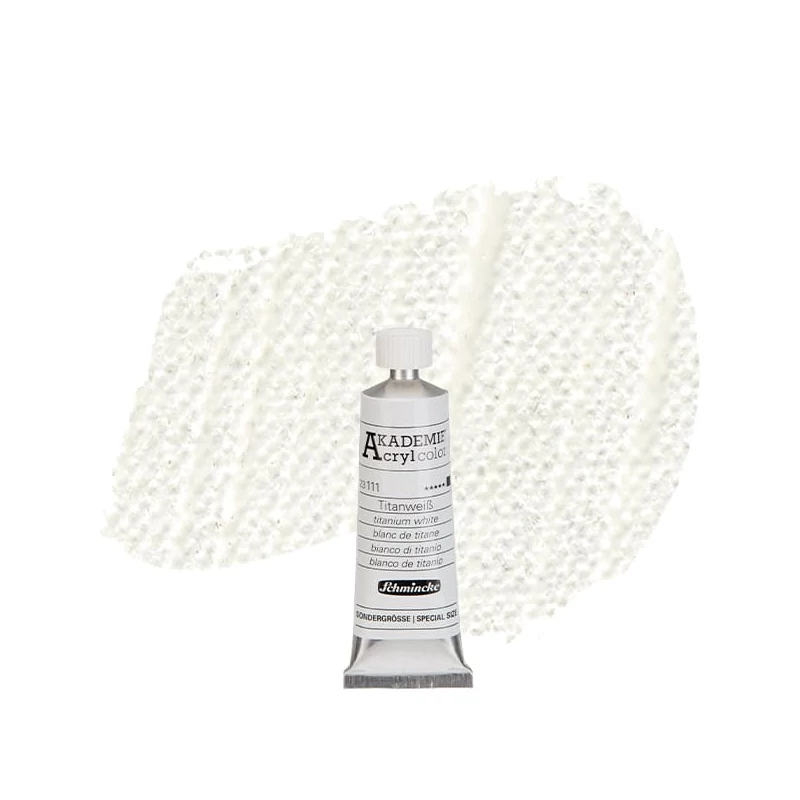 Schmincke Akademie akrilfesték, 35 ml - 111, titanium white