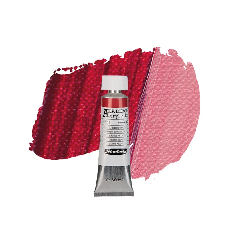 Schmincke Akademie akrilfesték, 60 ml - 343, alizarin crimson hue