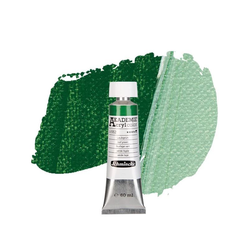 Schmincke Akademie akrilfesték, 60 ml - 552, leaf green