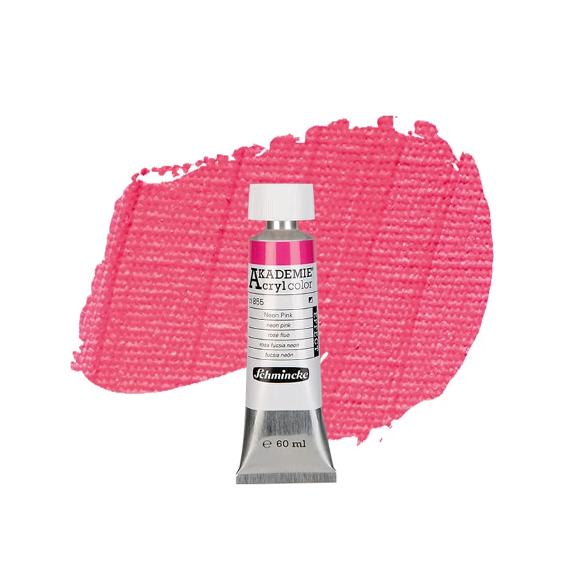 Schmincke Akademie akrilfesték, 60 ml - 855, neon pink