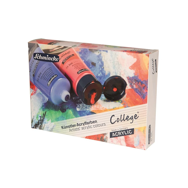 Schmincke College akrilfesték készlet, 5x75 ml