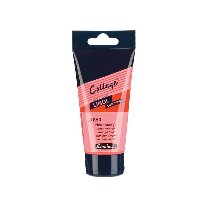 Schmincke College Linol linófesték, 75 ml - 850, neon orange