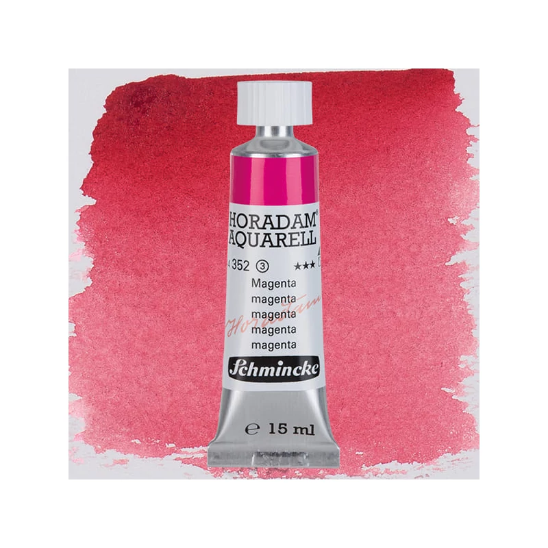 Schmincke Horadam tubusos akvarellfesték, 15 ml - 352, magenta