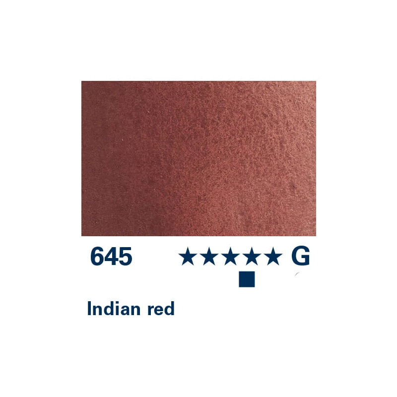 Schmincke Horadam tubusos akvarellfesték, 15 ml - 645, indian red, granuláló