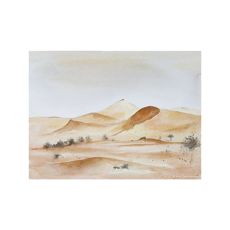 Schmincke Horadam akvarellfesték készlet, szuper granuláló - 5x15 ml, Desert 
