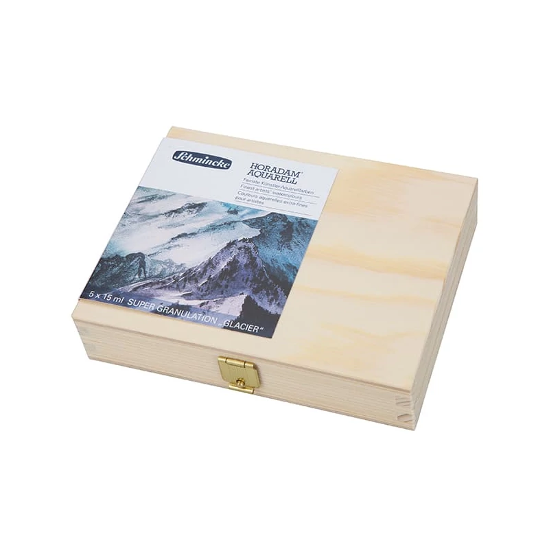 Schmincke Horadam akvarellfesték készlet, szuper granuláló - 5x15 ml, Glacier
