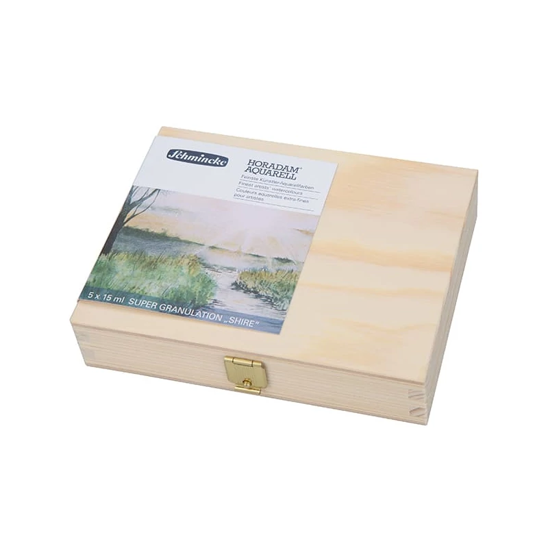 Schmincke Horadam akvarellfesték készlet, szuper granuláló - 5x15 ml, Shire