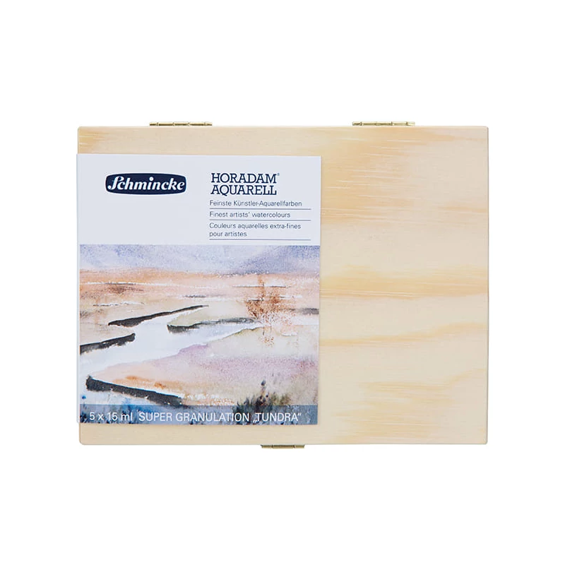 Schmincke Horadam akvarellfesték készlet, szuper granuláló - 5x15 ml, Tundra