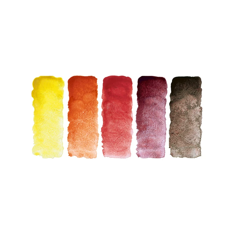 Schmincke Horadam akvarellfesték készlet, szuper granuláló - 5x15 ml, Volcano