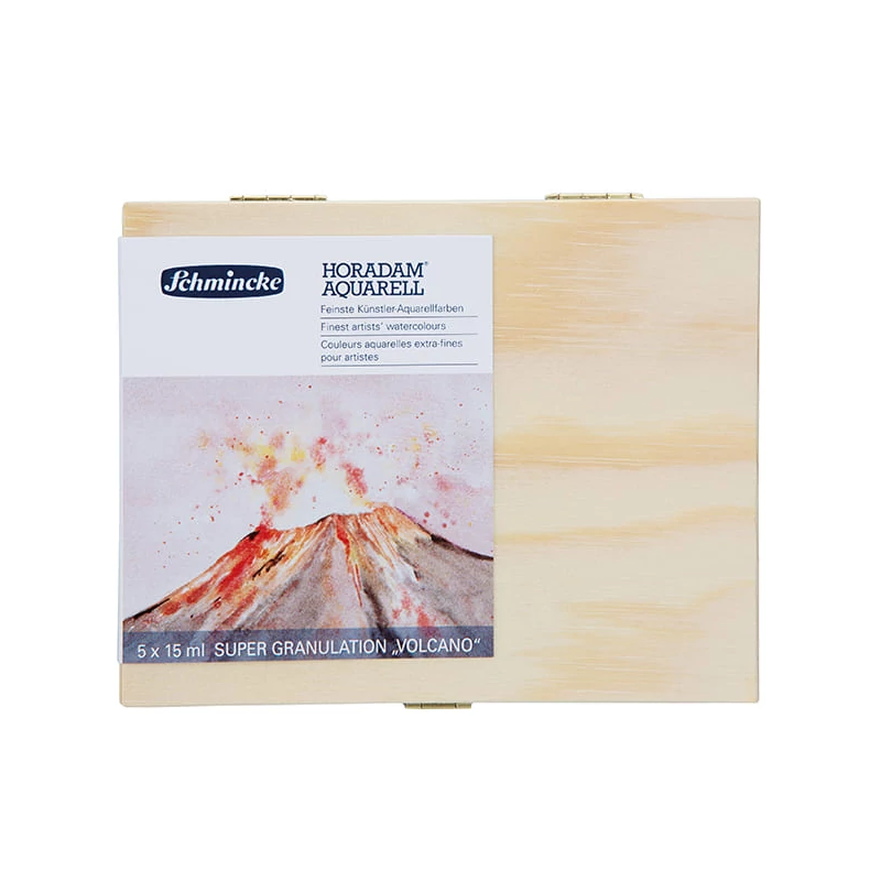 Schmincke Horadam akvarellfesték készlet, szuper granuláló - 5x15 ml, Volcano