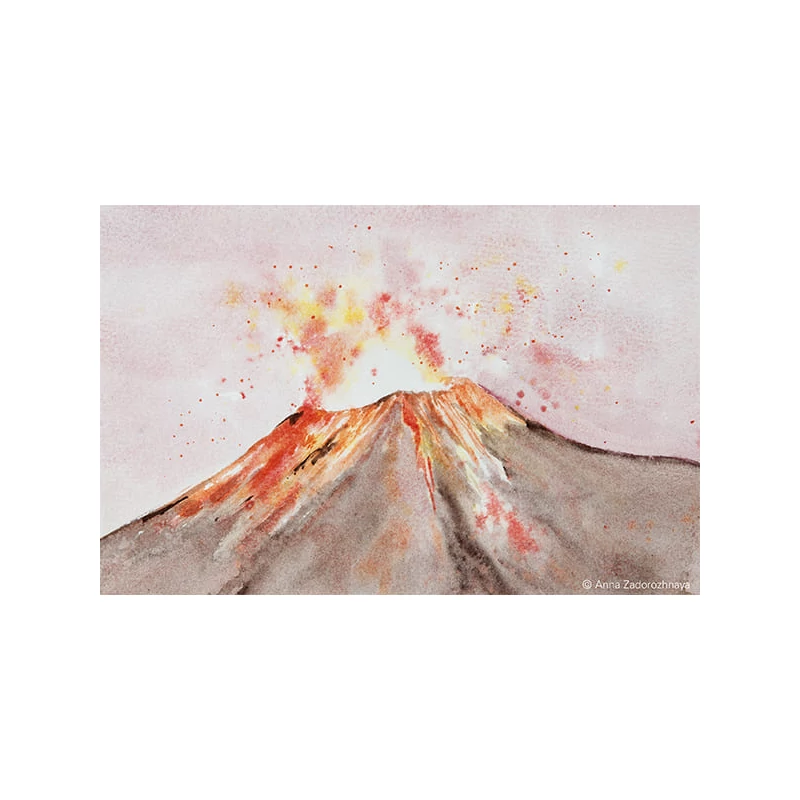 Schmincke Horadam akvarellfesték készlet, szuper granuláló - 5x15 ml, Volcano