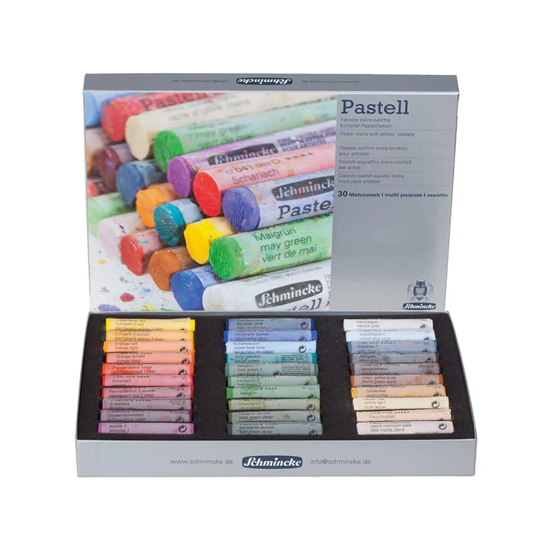 Schmincke porpasztell krétakészlet - 30 db