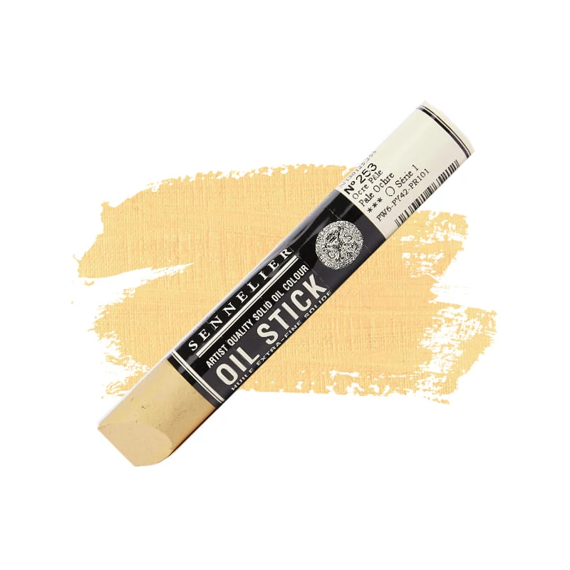 Sennelier Oil Stick olajfesték rúd, 38 ml - 253, pale ochre