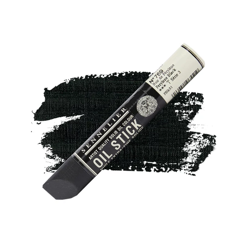 Sennelier Oil Stick olajfesték rúd, 38 ml - 769, perylene black