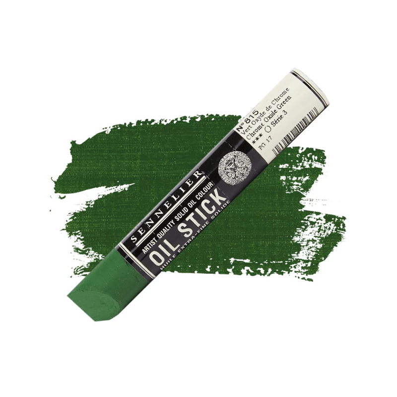 Sennelier Oil Stick olajfesték rúd, 38 ml - 815, chrome oxide green