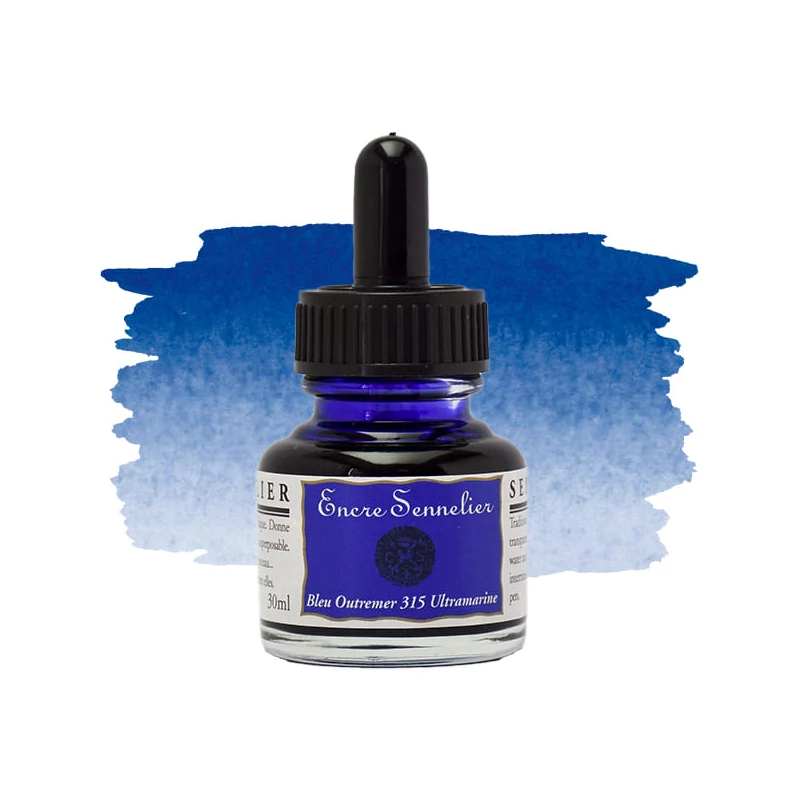 Sennelier rajztinta, 30 ml - 315, ultramarine blue