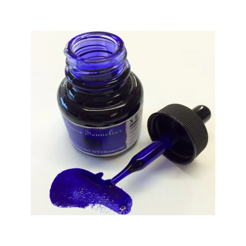 Sennelier rajztinta, 30 ml - 315, ultramarine blue