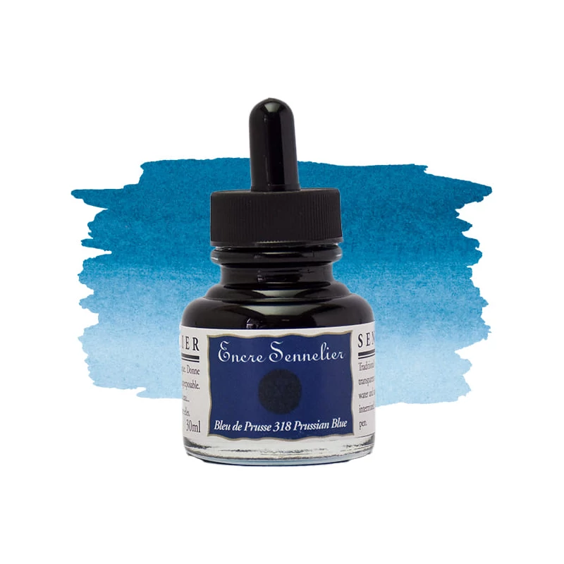 Sennelier rajztinta, 30 ml - 318, prussian blue