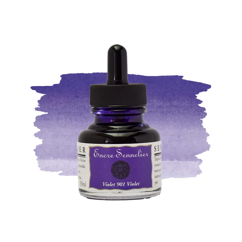 Sennelier rajztinta, 30 ml - 901, violet