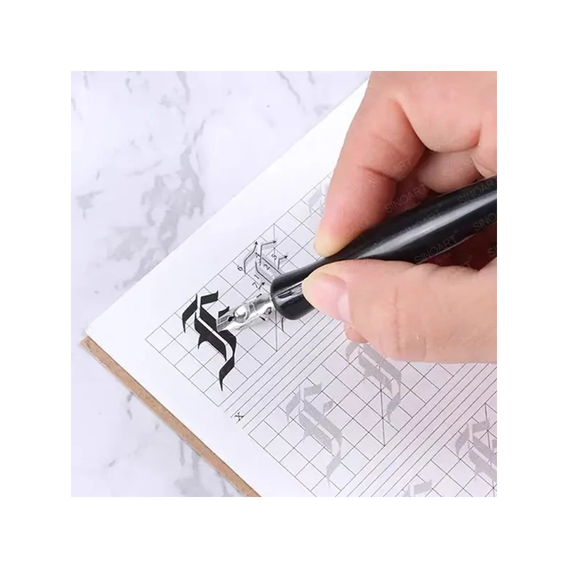 Kalligrafikus készlet, 6 db-os - vágott hegyű