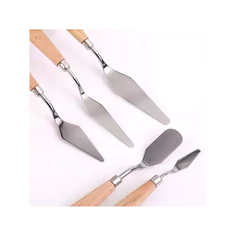 Festőkés készlet, fém - 5 db-os