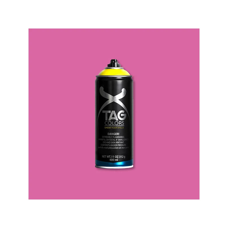 TAG COLORS akrilfesték spray, 400 ml - A062, ganymede pink