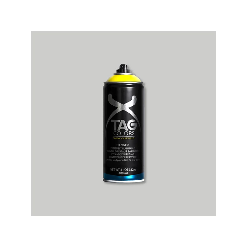 TAG COLORS akrilfesték spray, 400 ml - A087, stormtrooper grey, RAL 7035