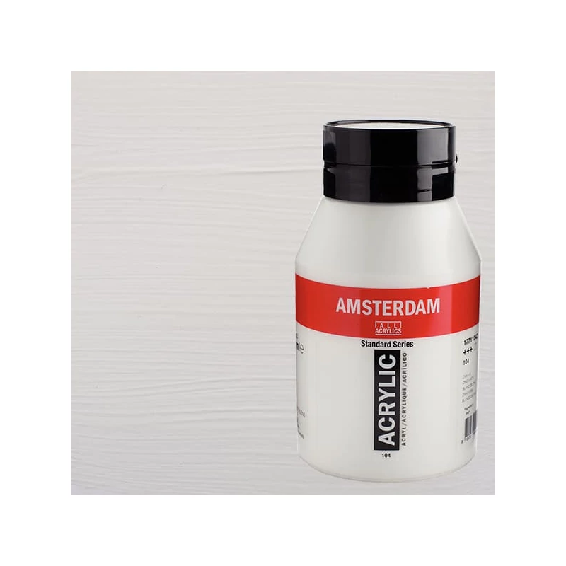 Talens Amsterdam akrilfesték, 1000 ml - 104, zinc white
