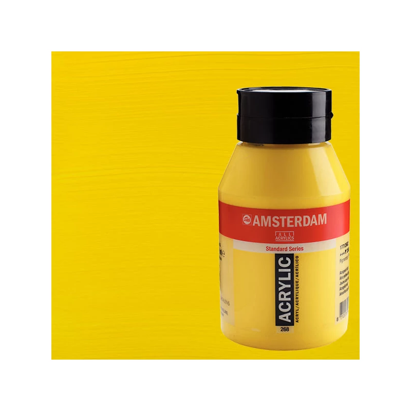 Talens Amsterdam akrilfesték, 1000 ml - 268, azo yellow light