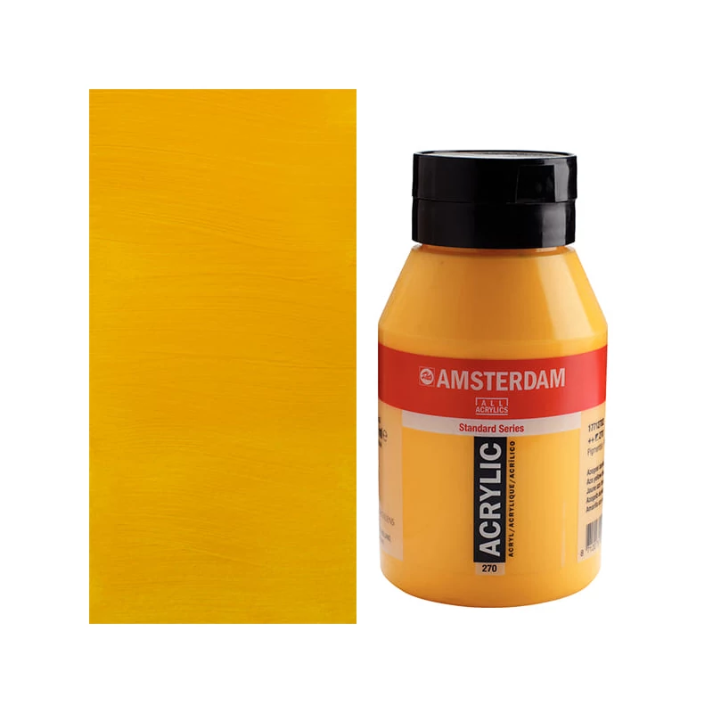 Talens Amsterdam akrilfesték, 1000 ml - 270, azo yellow deep