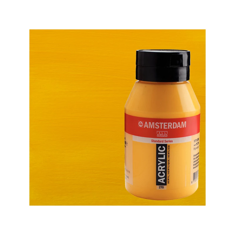 Talens Amsterdam akrilfesték, 1000 ml - 270, azo yellow deep