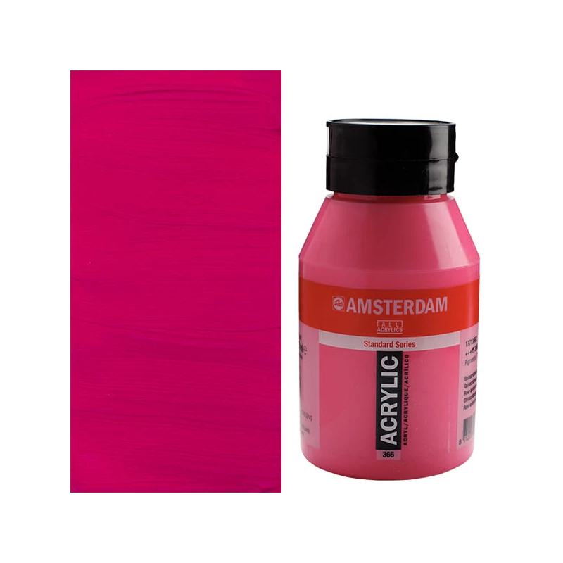 Talens Amsterdam akrilfesték, 1000 ml - 366, quinacridone rose