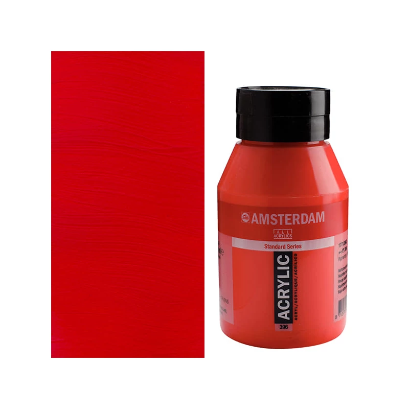 Talens Amsterdam akrilfesték, 1000 ml - 396, naphthol red medium