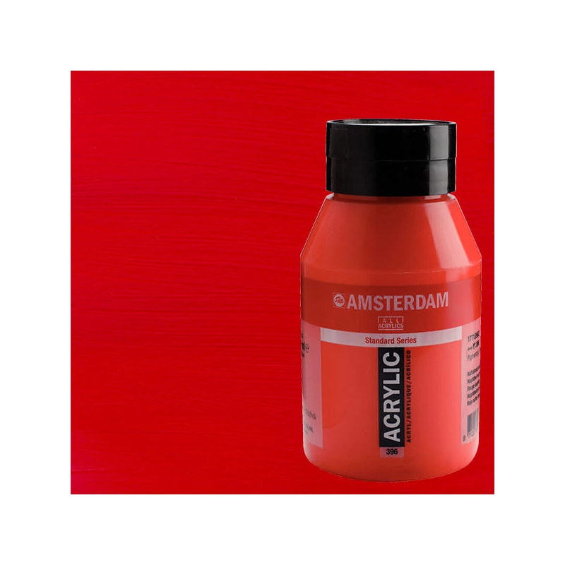 Talens Amsterdam akrilfesték, 1000 ml - 396, naphthol red medium