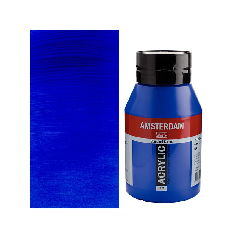 Talens Amsterdam akrilfesték, 1000 ml - 504, ultramarine