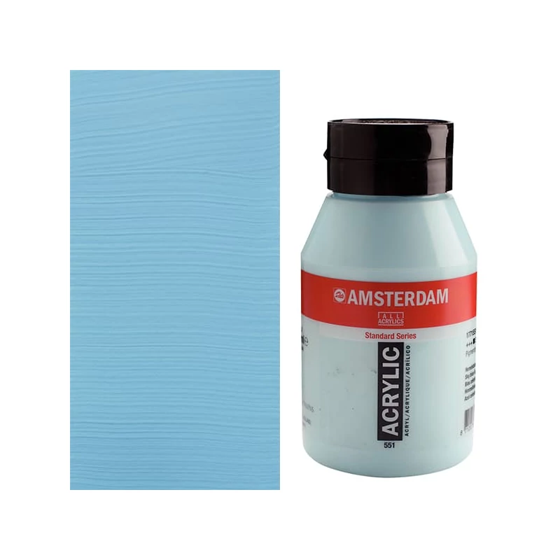 Talens Amsterdam akrilfesték, 1000 ml - 551, sky blue light