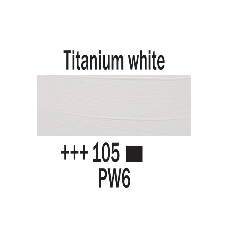 Talens Amsterdam akrilfesték, 250 ml - 105, titanium white