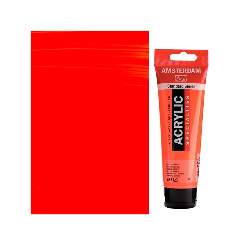 Talens Amsterdam akrilfesték, 120 ml - 257, reflex orange