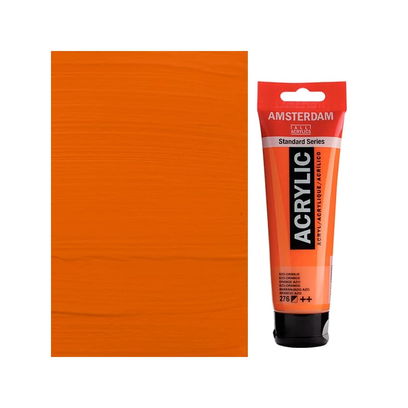 Talens Amsterdam akrilfesték, 120 ml - 276, azo orange