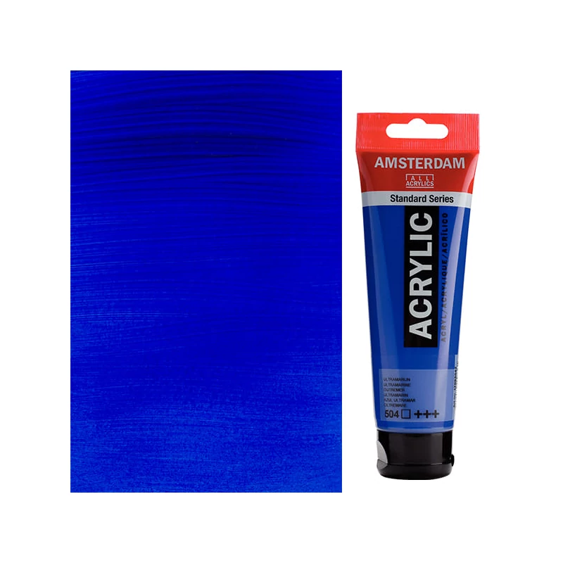 Talens Amsterdam akrilfesték, 120 ml - 504, ultramarine