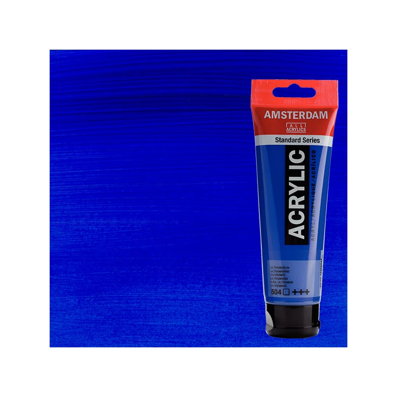 Talens Amsterdam akrilfesték, 120 ml - 504, ultramarine