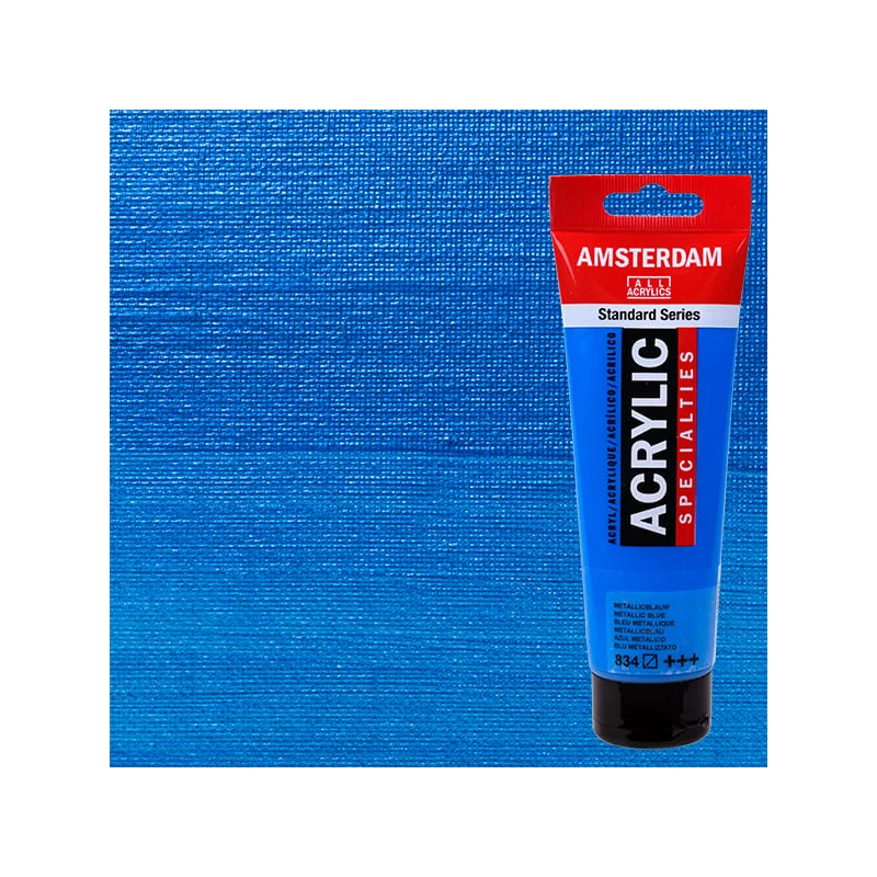 Talens Amsterdam akrilfesték, 120 ml - 834, metallic blue