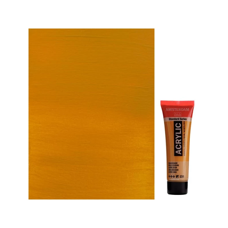 Talens Amsterdam akrilfesték, 20 ml - 231, gold ochre