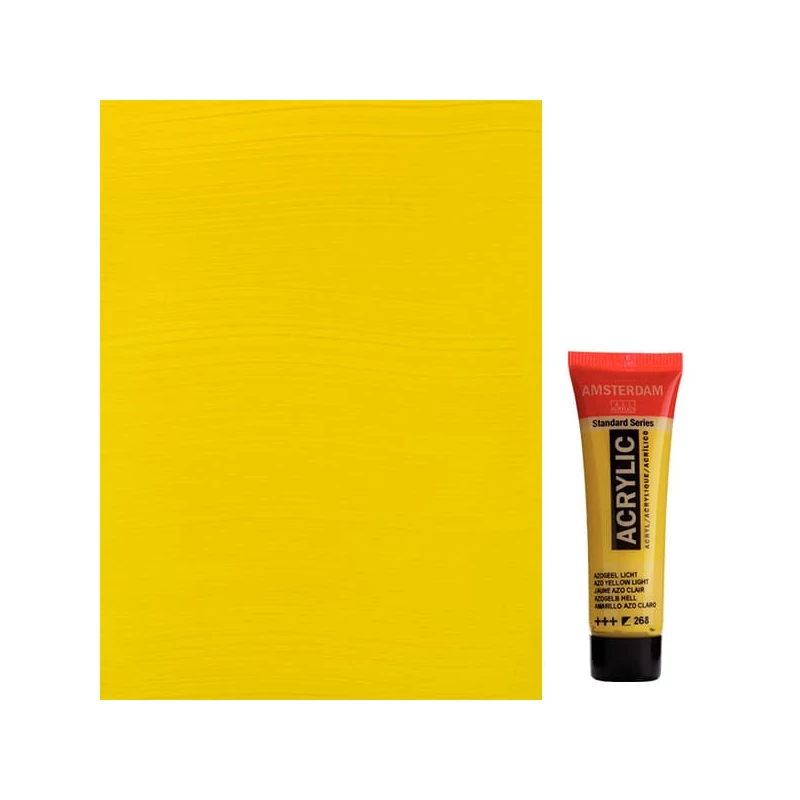 Talens Amsterdam akrilfesték, 20 ml - 268, azo yellow light